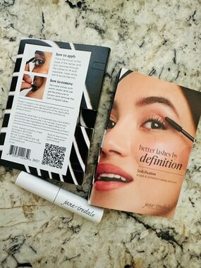 2 Jane Iredale lash fixation mascaras deluxe (large) samples! Set of two!